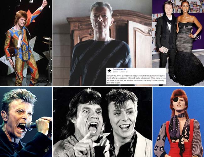 David Bowie Meninggal Dunia di Usia 69 Tahun Akibat Kanker